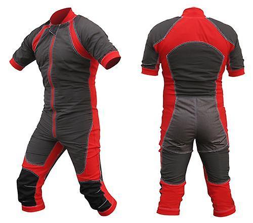 SkyexSuits Skydiving summer suit red black s2-01 M / men