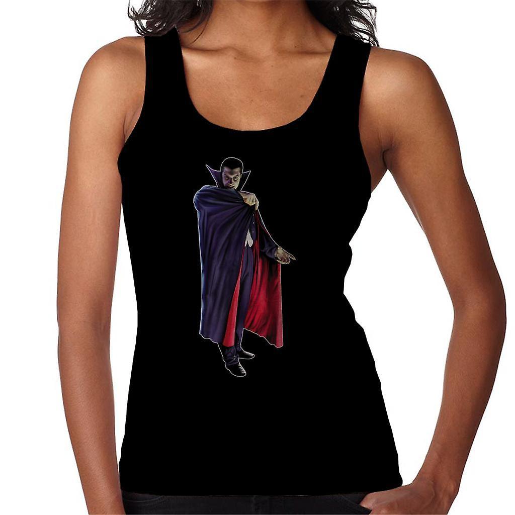 Dracula Cape Pose Women's Vest Black XX-Large