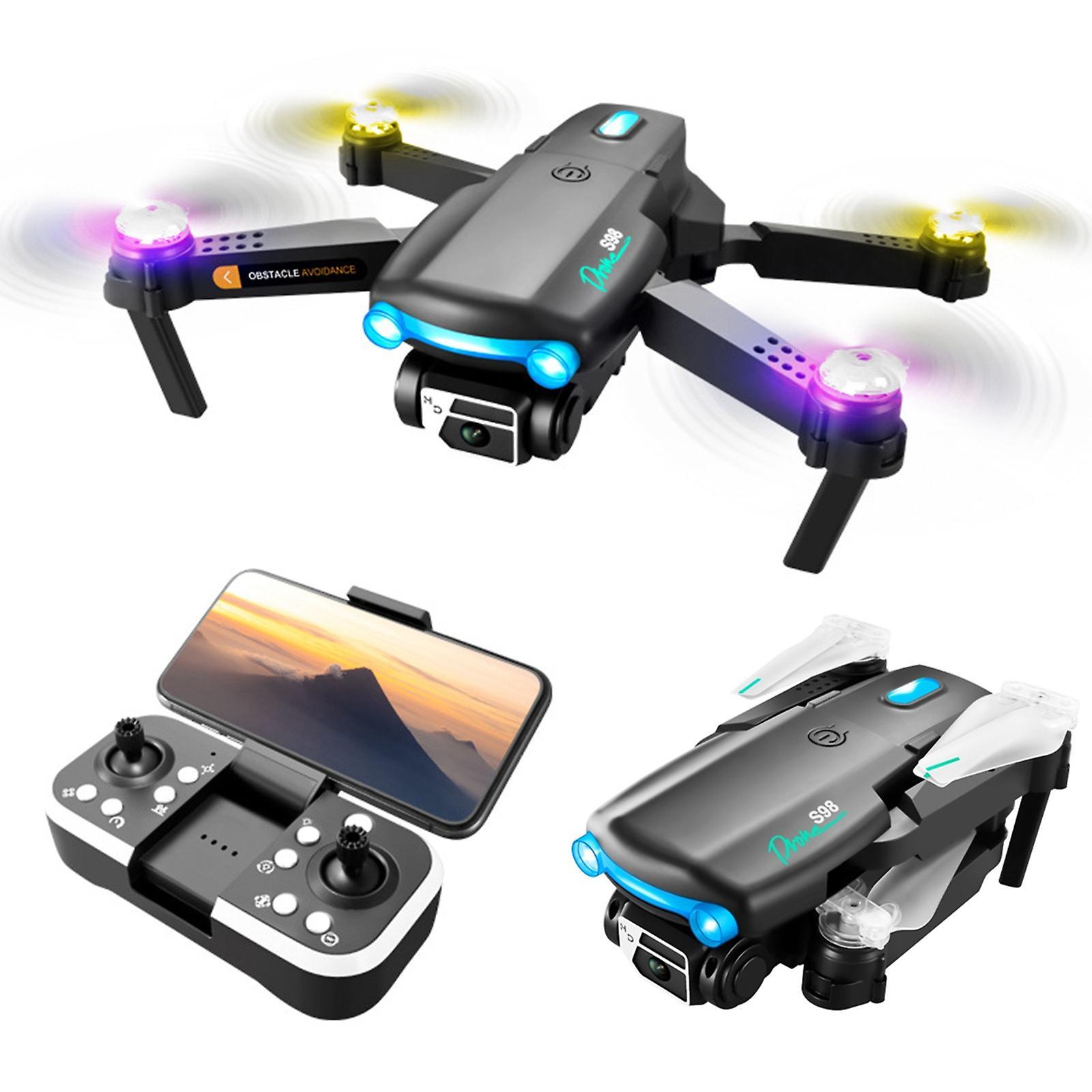 Flye Drone With 4k Hd Fpv Camera Optical Fl-ow Localization Remote Control Toys Gifts For Boys Girls With Altitude Hold Headless Mode Start Speed B...