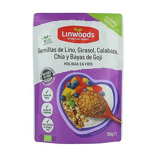 Linwoods Flax Seeds, Sunflower, Pumpkin, Chia and Goji Berries 200 g