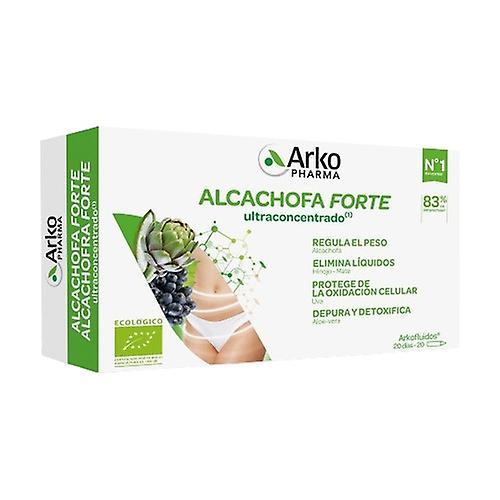 Arkopharma Arkofluido Artichoke Forte Bio ultra-concentrated 20 ampoules of 15ml