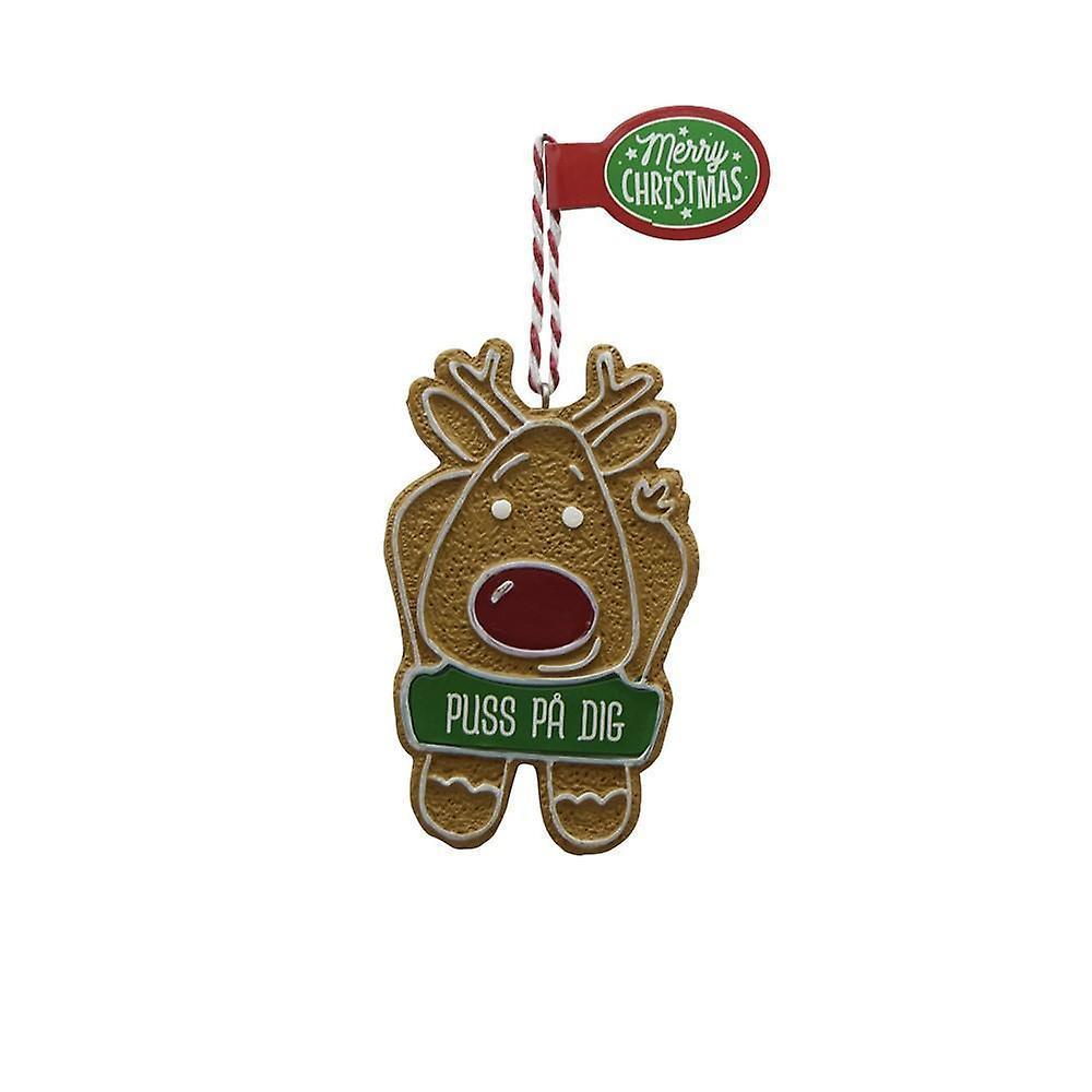 Joker Gingerbread figure GRANDCHILD GIRL Christmas tree pendant