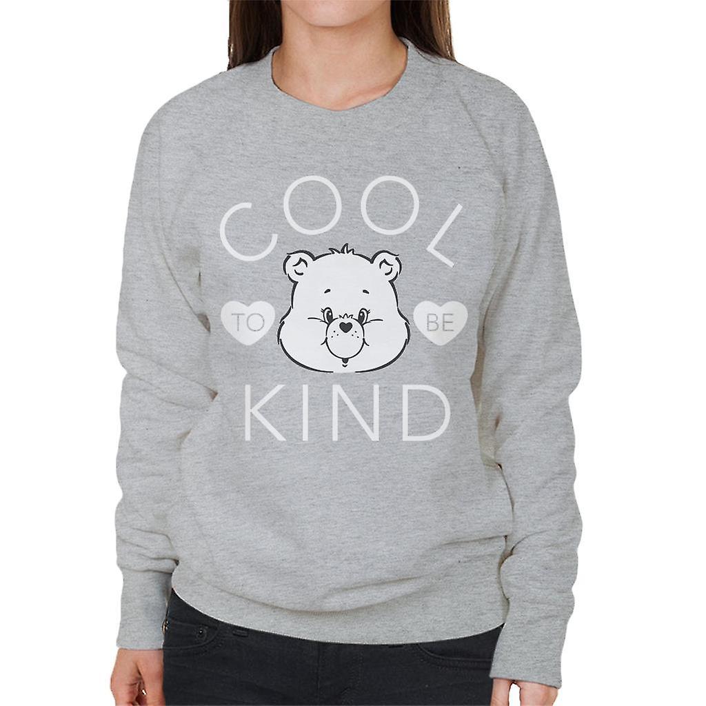 Care Bears Tenderheart Bear Cool To Be Kind Women's Sweatshirt Heather Grey XX-Large