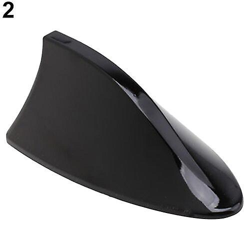 Car Antenna Universal Car Decorative Antenna No Function Shark Fin Radio Antena Aerial black