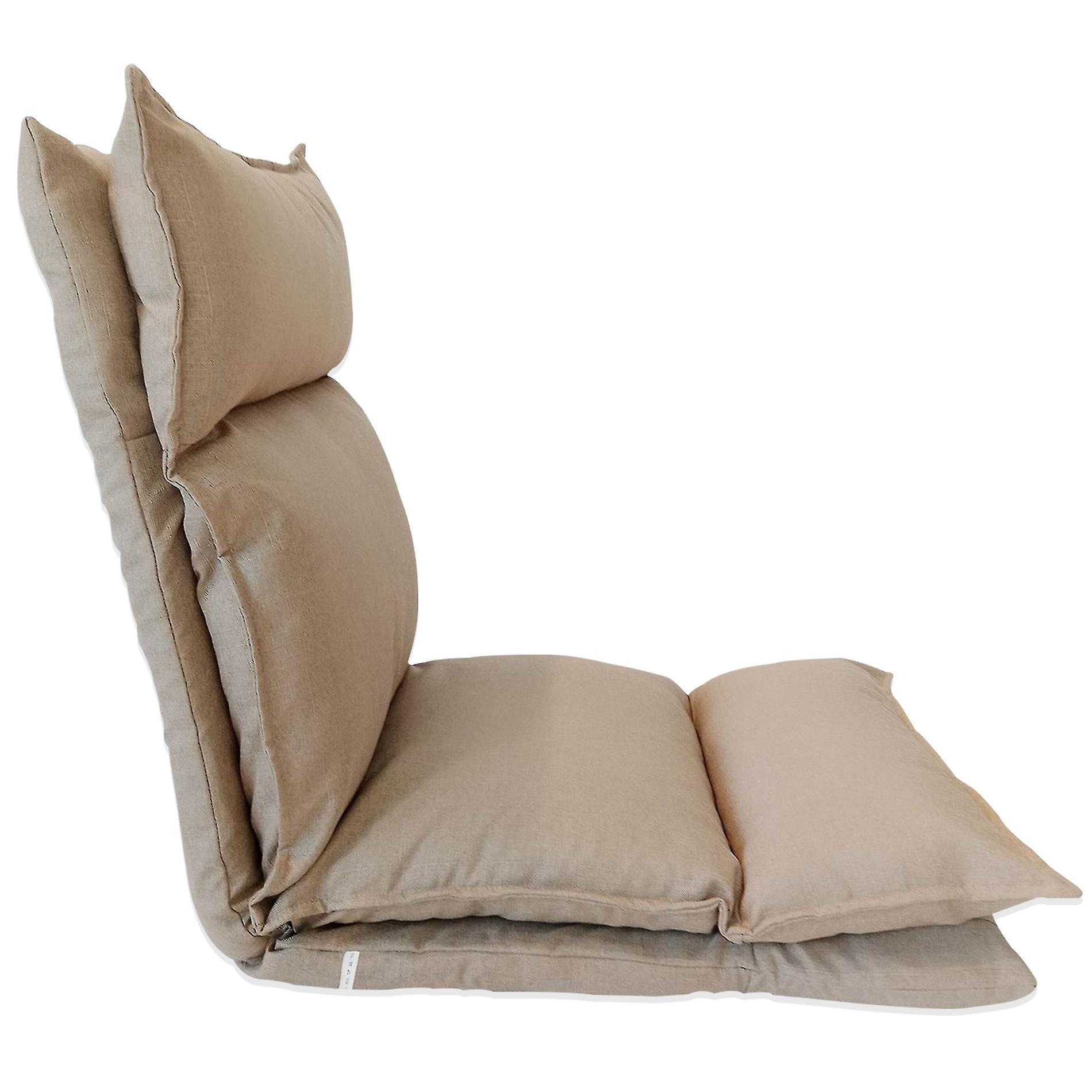 Mobili Rebecca Rebecca Furniture Chair Meditation Beige Metal Polyester 70x56x70