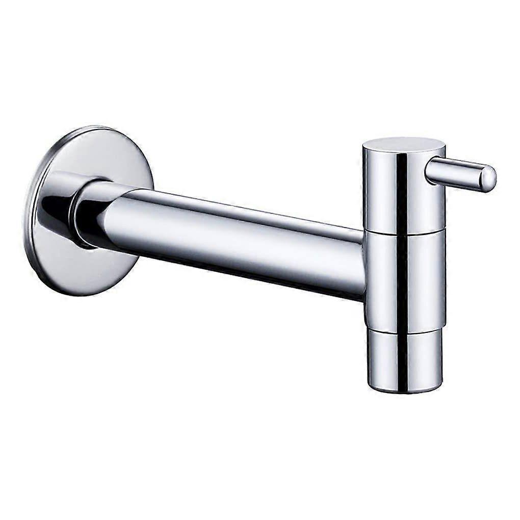 Elrachen Faucet cold water flushing faucet wall-mounted single cold quick-opening faucet