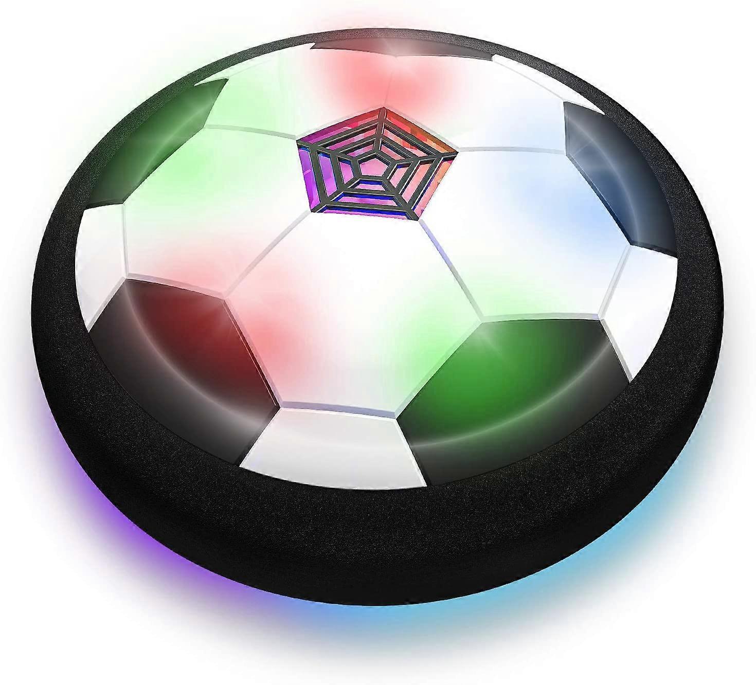 Elsavct LED Hover Football Air Power Training Ball Game Soccer Gifts For Kids