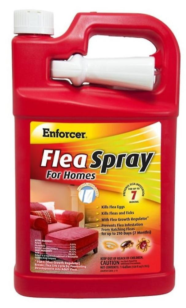 Enforcer EFSH128 Tick and Flea Liquid Spray Application for Homes, 1 gallon