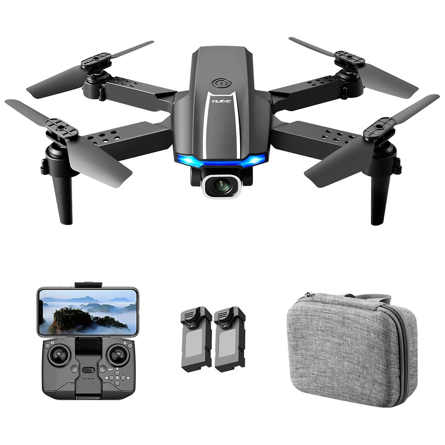 YLRC YLR/C S65 RC Drone With Camera 4K Dual Camera RC Quadcopter With Function Trajectory Flight Gesture black-4K camera-2