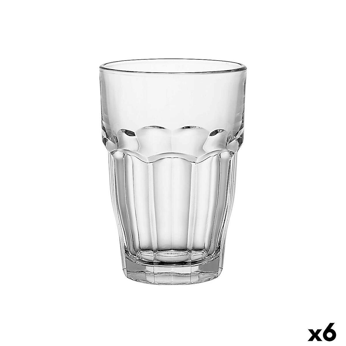 Glass Bormioli Rocco Rock Bar Transparent Glass 370 ml (6 Units)