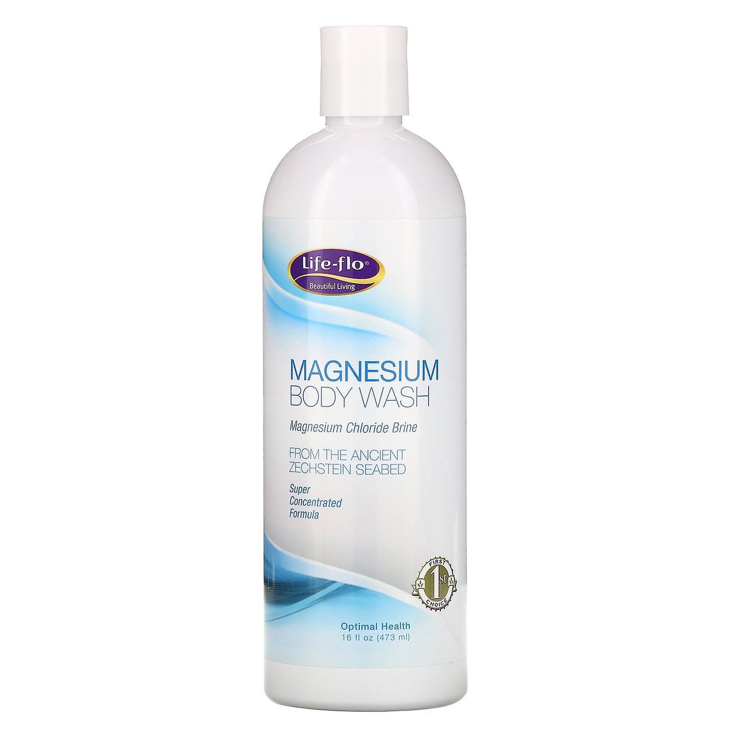 Life Flo Life-flo, Magnesium Body Wash, Magnesium Chloride Brine, 16 fl oz (473 ml)