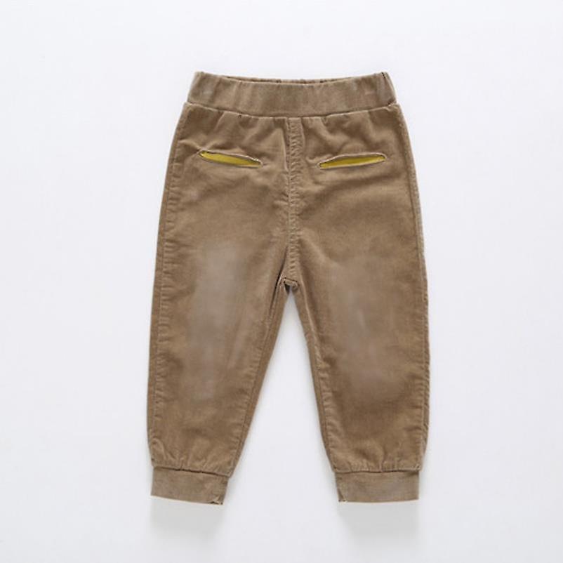 Slowmoose Winter Warm Baby Pants, / Cotton Trousers Khaki 24M