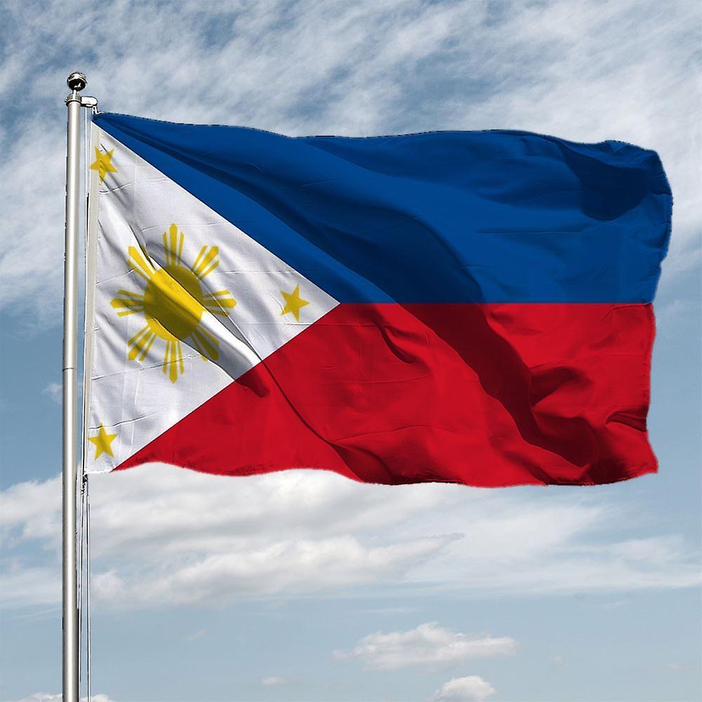 Bolongking PHL PH Philippino Pilipinas Philippines Flag 90X150cm Polyester UV Fade Resisitant-Filipino Philippine National Flags For Decor China 90...