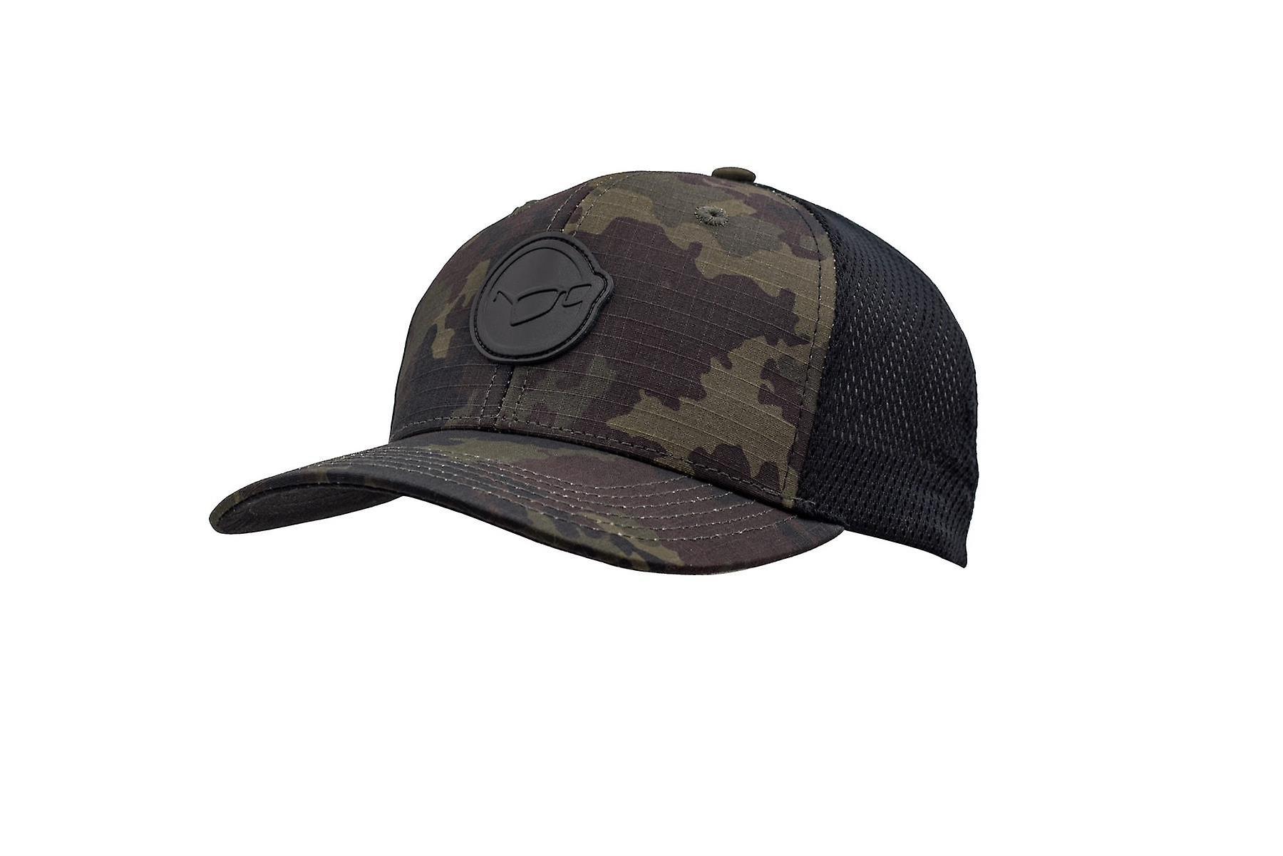 Korda Logo Patch Cap Dark Kamo // black