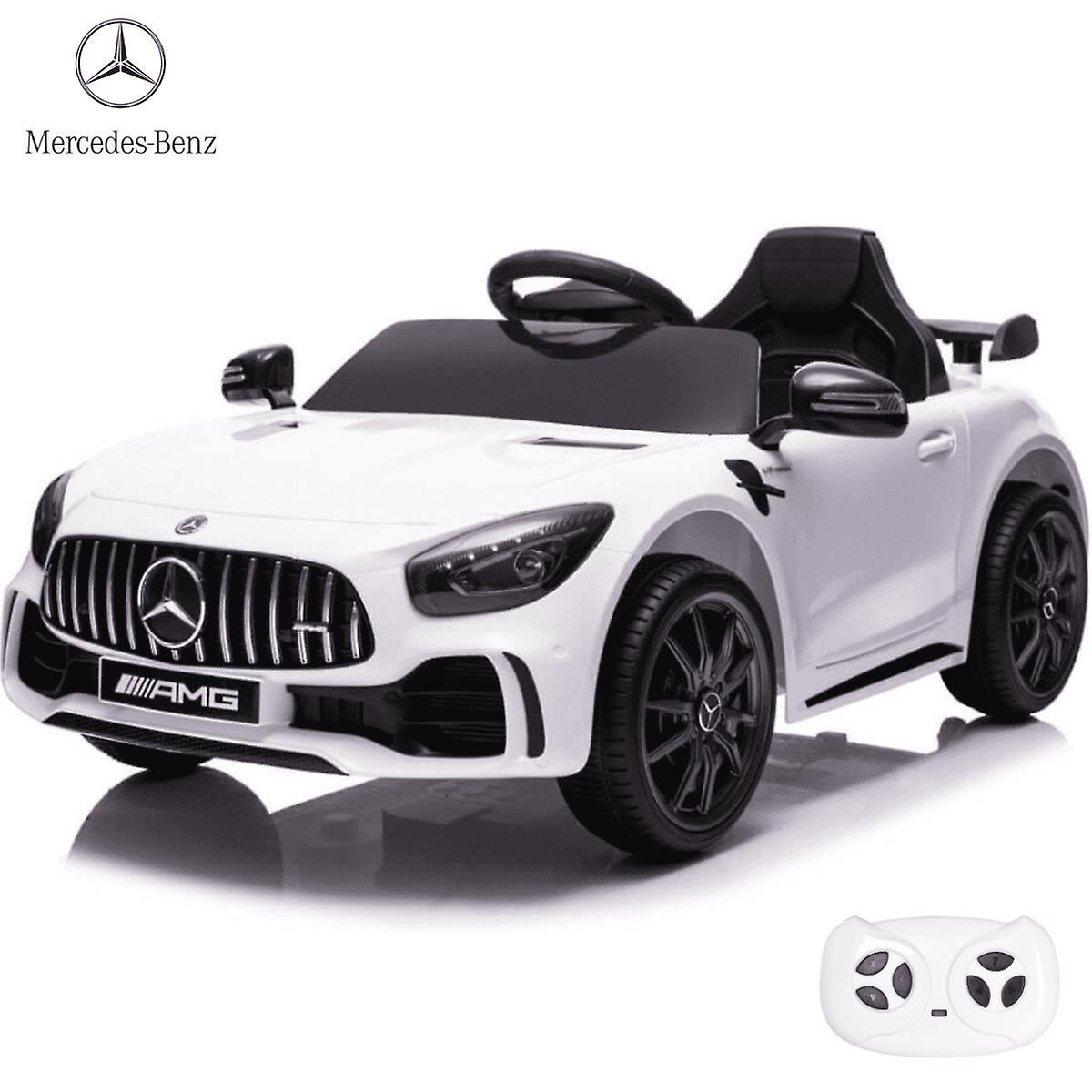 BergHOFF Toys Children's Electric Car Mercedes GT-R AMG 12V - White 102 x 62 x 53 cm