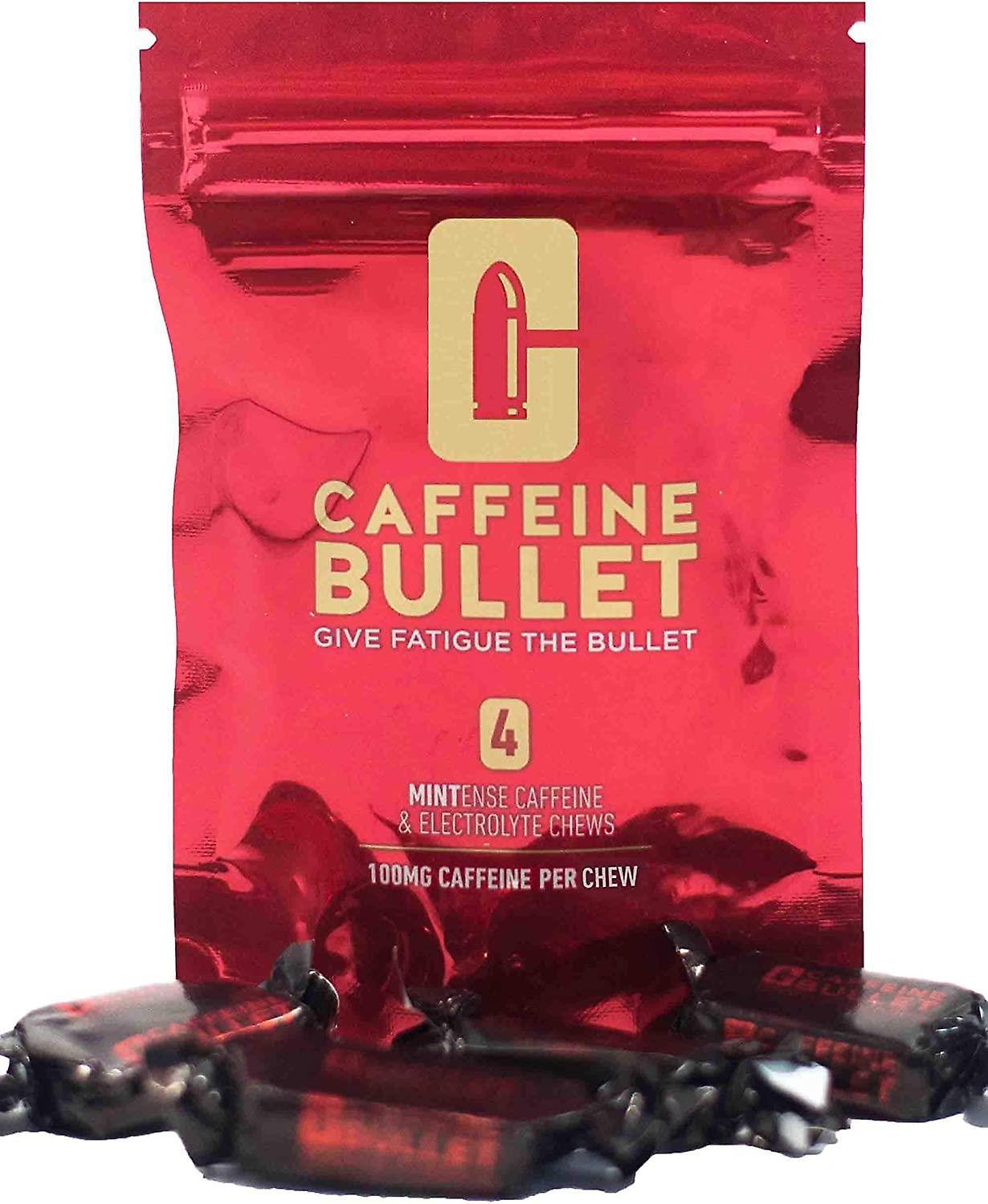 Caffeine Bullet Energy Chews - Mint Flavour - 100mg Caffeine per Chew