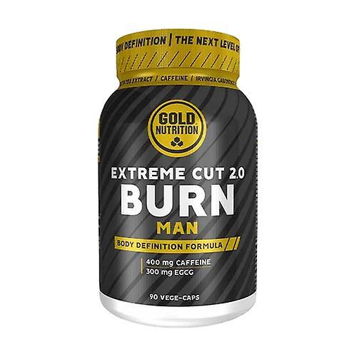 Gold Nutrition Extreme cut fat burner 2.0 (men) 90 vegetable capsules