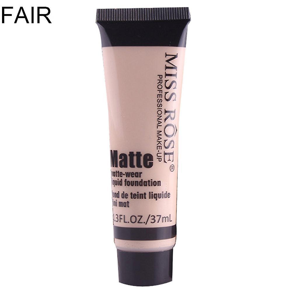 SIJIALI MISS ROSE Waterproof Moisturizing Matte Liquid Foundation Makeup Concealer Cream Fair