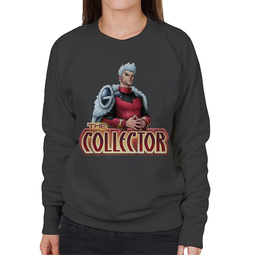 Marvel Guardians Of The Galaxy The Collector Women's Sweatshirt Charcoal Large