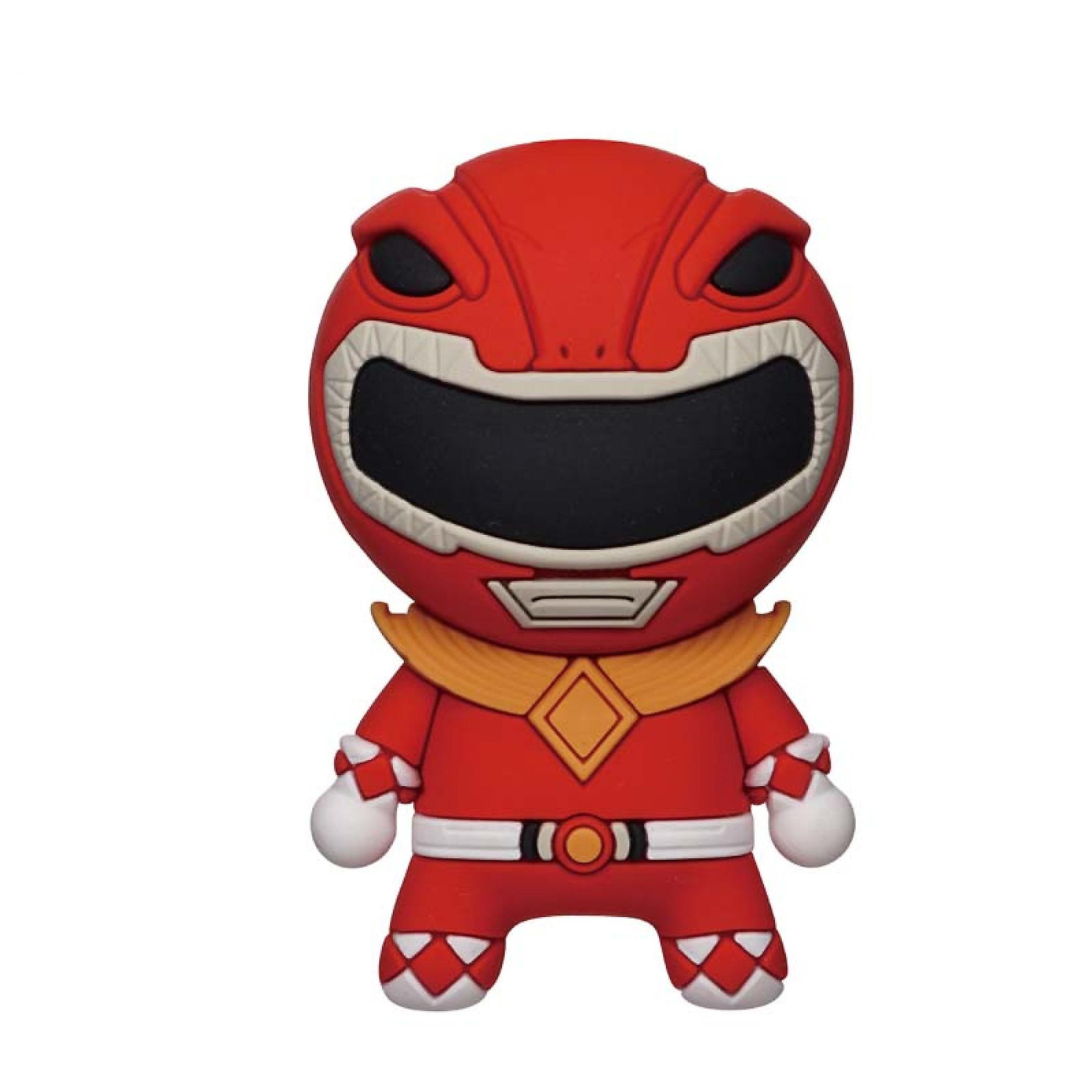 Tv Shows Power Rangers Red Ranger 3D Foam Magnet