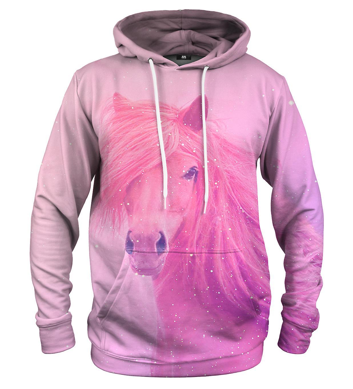 Mr Gugu & Miss Go Mr. Gugu Miss Go pink horse hoodie pullover XL