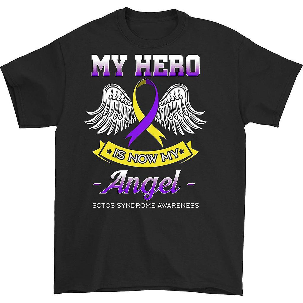 HISHARK My Hero is Now My Angel T-shirt Black XL