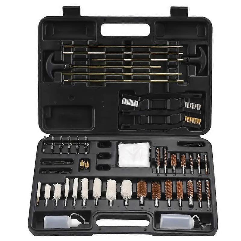 Asiv Universal Gun Cleaning Kit for All Caliber Pistol Rifle Handgun Shotgun Hunting Cleaning Kit with Brass Rods and Tough Carrying Case, Gun Acce...