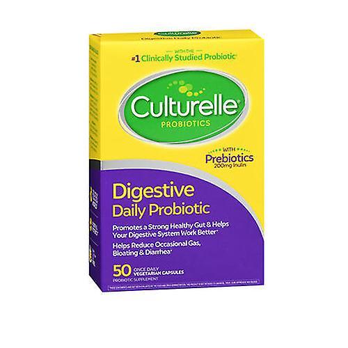 Culturelle Digestive Health Probiotic Capsules, 50 Caps (Pack Of 1)