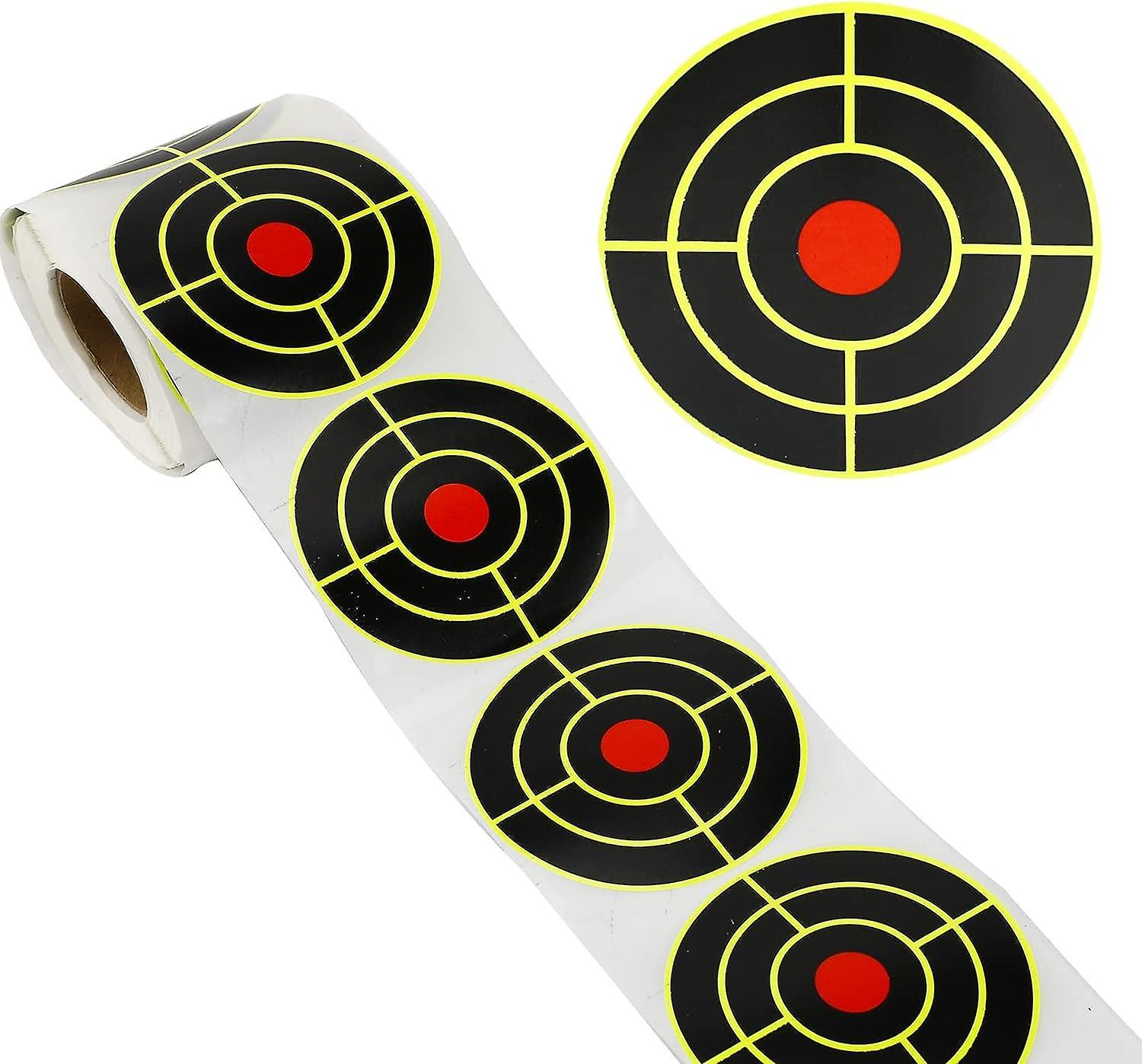 Frusde 200pcs Shooting Targets, Splatter Paper Targets, Self Adhesive Targets Stickers, Roll Splatter Targets Stickers For Shooting Training