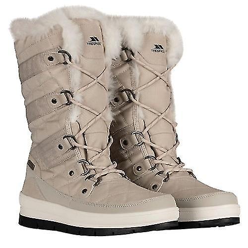 Women's Trespass Womens/Ladies Evelyn Snow Boots - Cream - Size: 6