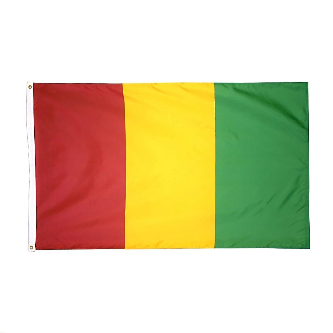 Scitoo 3x5fts 90x150cm Guinea Africa National Flag 90 x 150cm