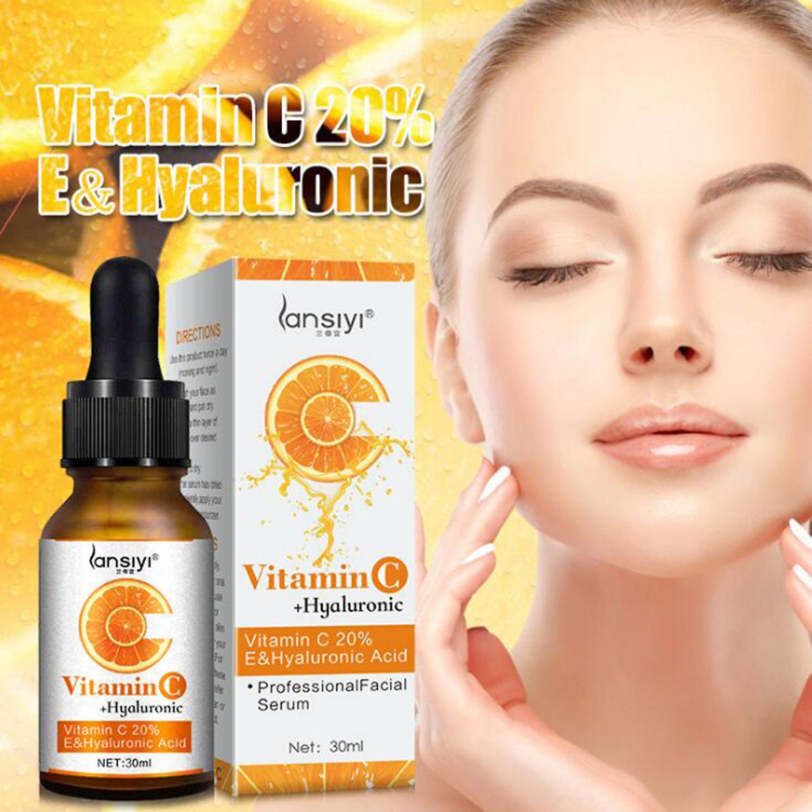 Kakanwo Skincare Lansiyi Vitaminc Liquid Serum Anti-Aging Whitening Vc Essence Oil 30Ml Multicolor