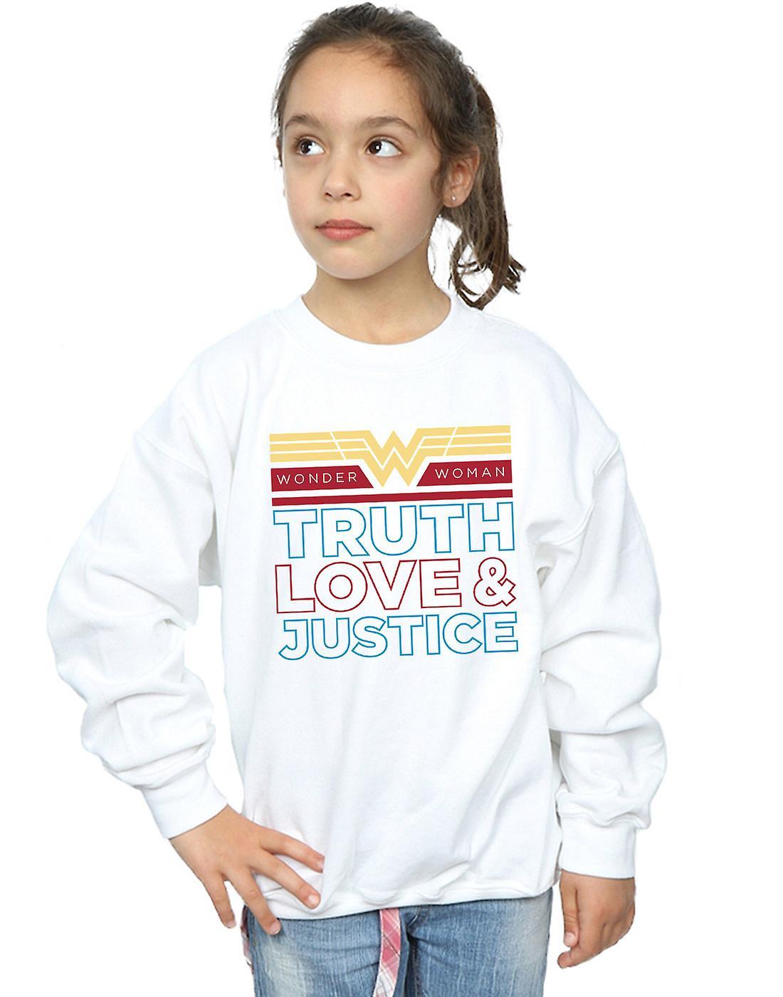 Wonder Woman 84 Truth Love And Justice Sweatshirt