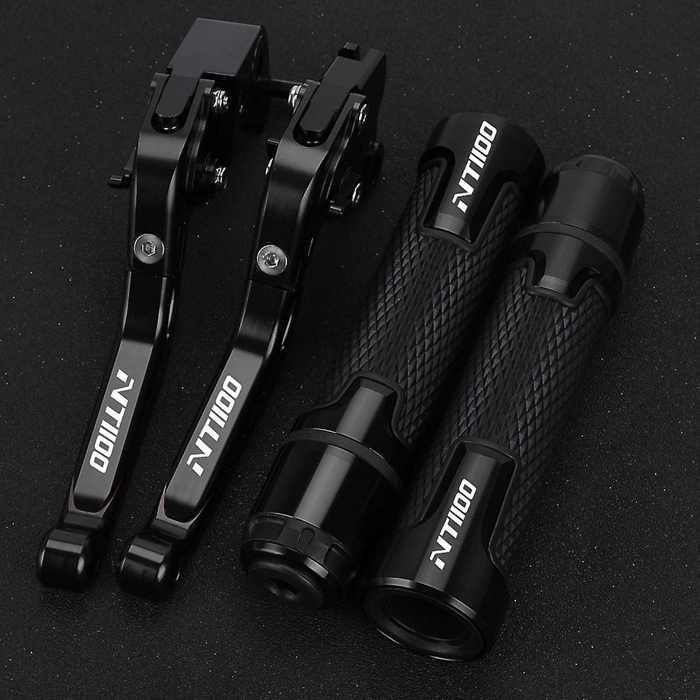 Redkid For Honda Nt1100 Nt 1100 Nt1100 2022 2023 Motorcycle Adjustable Brake Clutch Lever Foldable Handle Hand Grips Set Accessories As The picture..