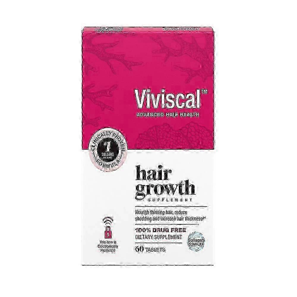 Viviscal Women's Hair Growth Supplement For Thicker, Fuller Hair, Tablets, 60 Ea