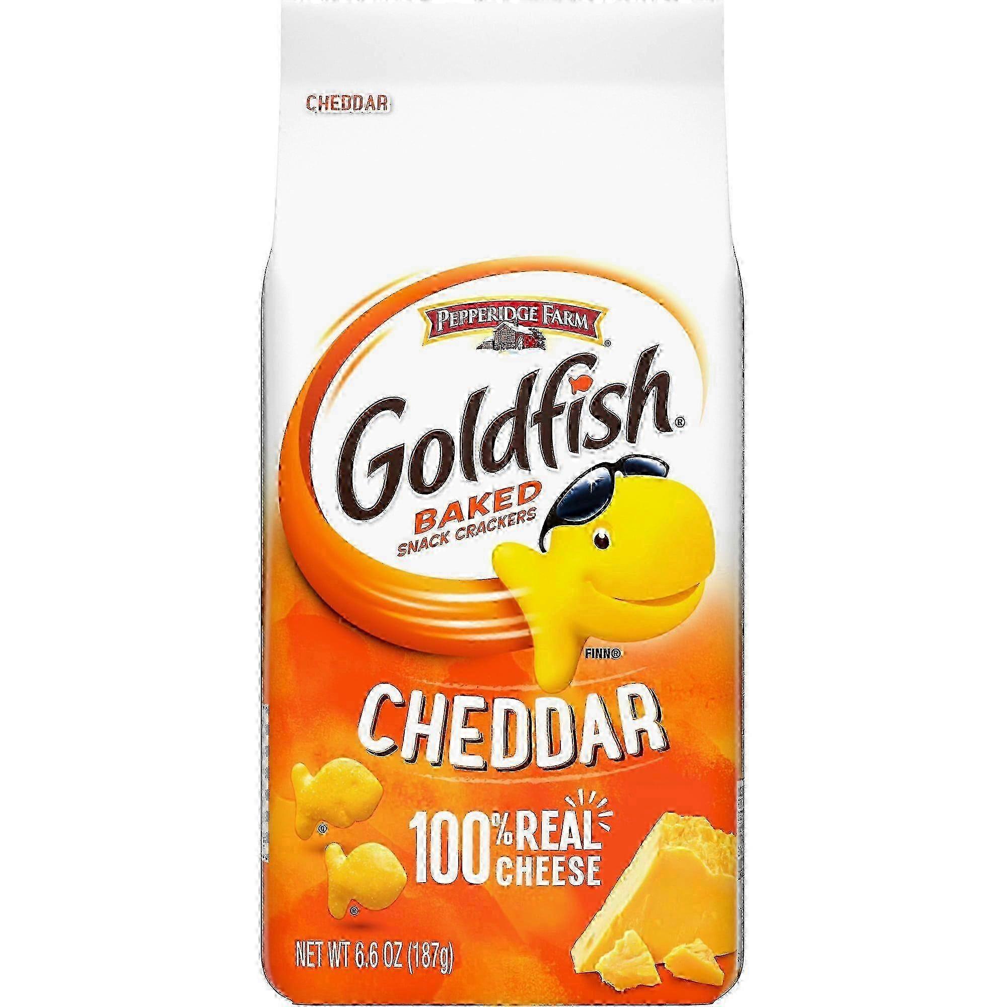 Goldfish Cheddar Crackers Bag, 6.6 Oz