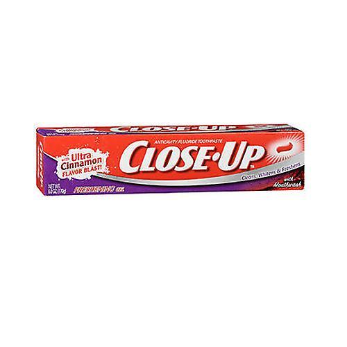 Close Up Close-Up  Cinnamon Red Gel Anticavity Fluoride Toothpaste, 6 oz (Pack of 1)