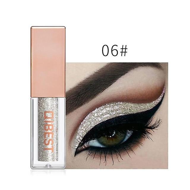 Slowmoose Liquid Glitter Eyeshadow Pencil With Shimmer - Waterproof And Long Lasting Eye E18045-06