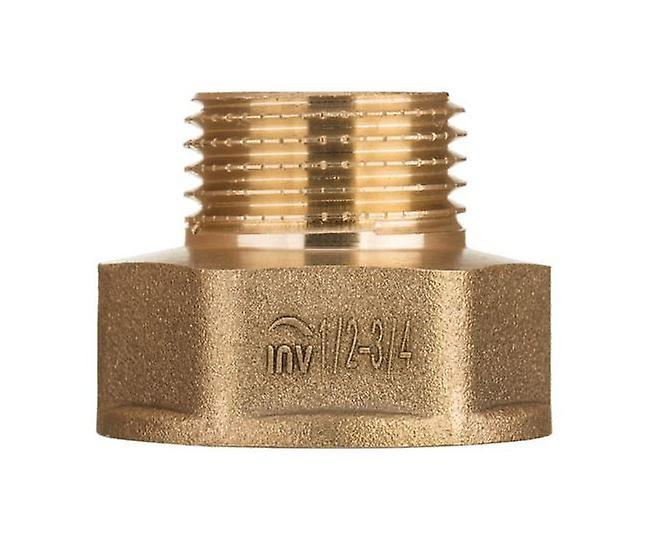 Invena Brass Pipe Connection Reduction Fittings Female x Male FxM 3/8" 1/2" 3/4" 1" 1" x 1/2" BSP