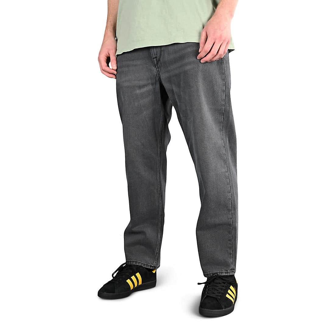 Volcom Modown Relaxed Tapered Jeans - Fade to Black 30"