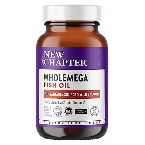 New Chapter Wholemega,1000 mg ,60 Softgels (Pack of 1)