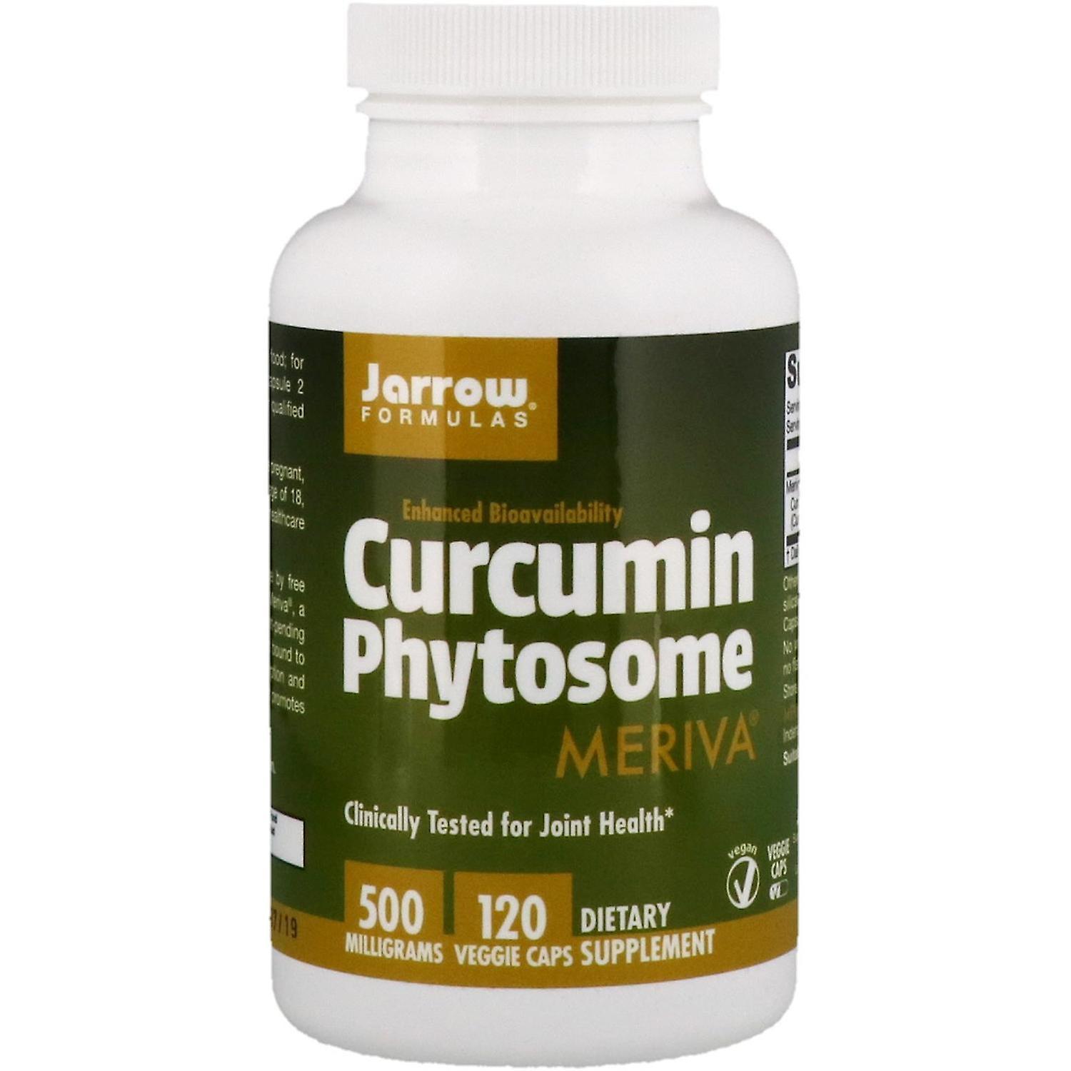 Jarrow Formulas, Curcumin Phytosome, 500 mg, 120 Veggie Caps