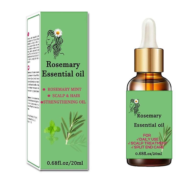 unbrand Rosemary Essential Oil,Hair Growth Oil for Nourishes Scalp Hair Growth Serum