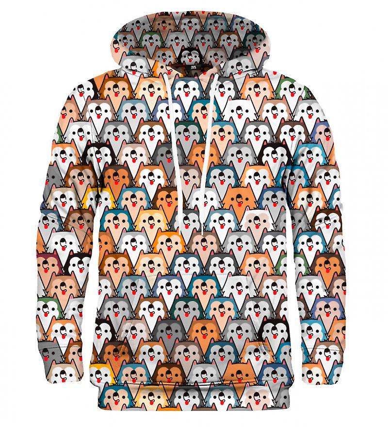 Mr Gugu & Miss Go Mr. Gugu Miss Go Colorful wolf hoodie 2XL