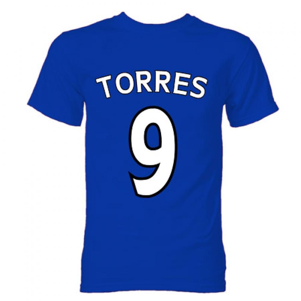 Gildan Fernando Torres Chelsea Hero T-Shirt (Blue) SW