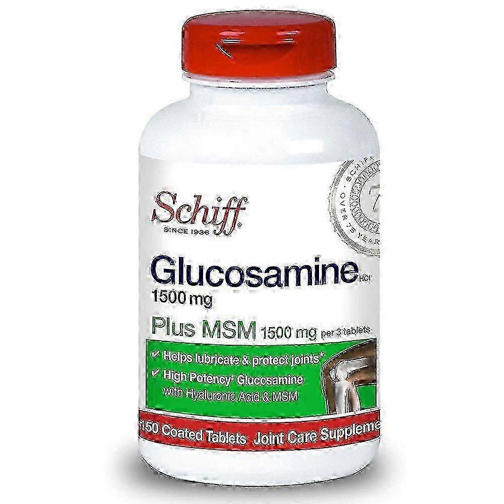 Schiff Glucosamine Plus Msm tablets, 150 Ea