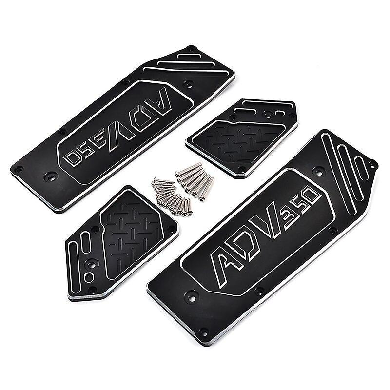 For Honda Adv350 Adv 350 Motorcycle Accessories Footrest Foot Pads Pedal Plate Pedal Pad New 2020-2023 2021 2022  Motorcycle Knee & Shin Guards Black