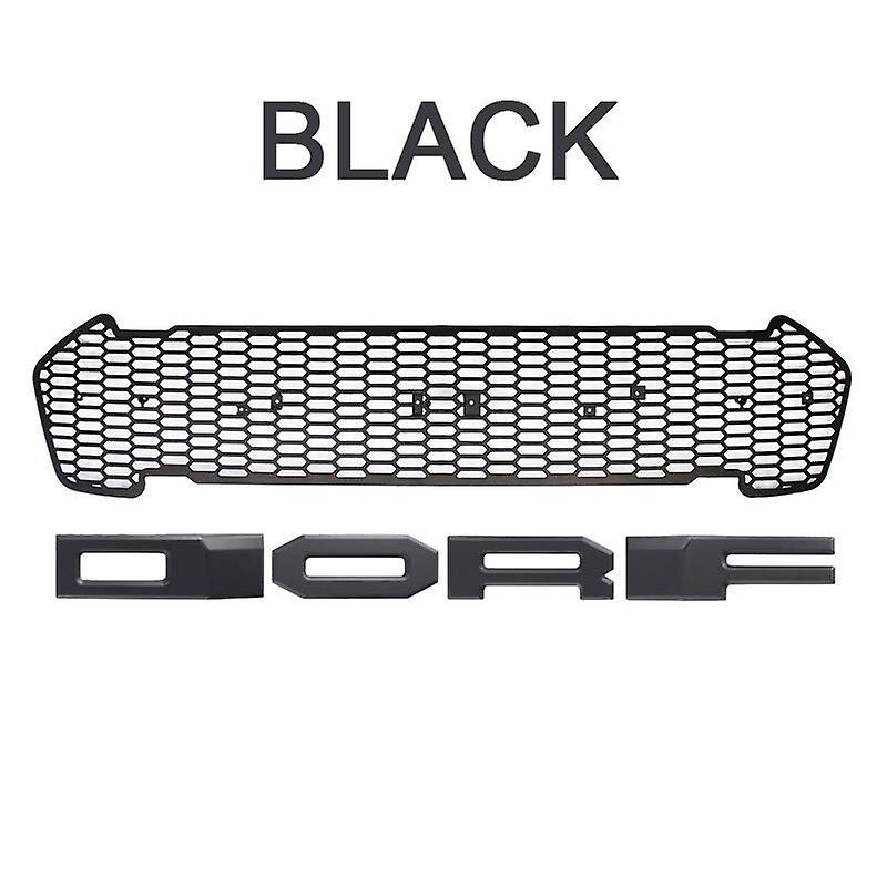 Car Badge 4 Letter for Modified Mesh Grill Grille of RANGER 2015-2018 T7 PX2 MK2 XL XL+ XLS XLT Limited WILDTRAK Grill black