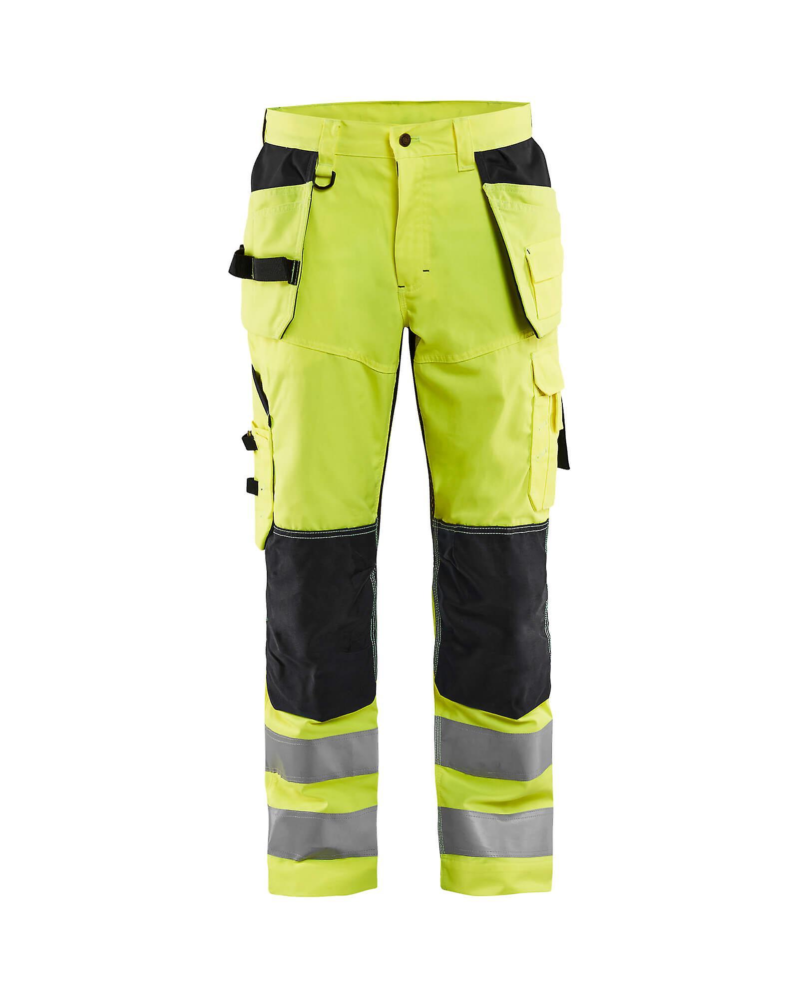 Blaklader 1565 hi-vis trousers ventilated - mens (15651811) Yellow/black