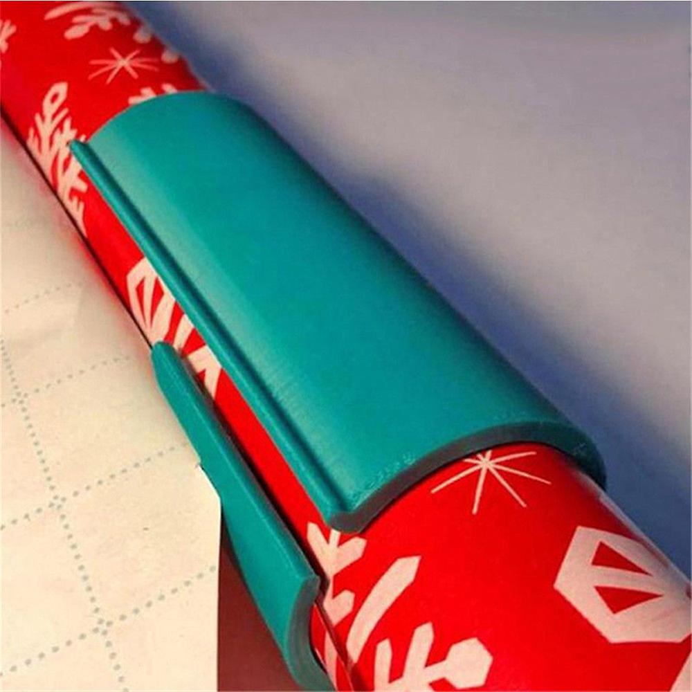 Vicbuy Wrapping Paper Cutter, Birthday Christmas Gifts Wrap Cutter Easy Quick To Cut Portable Sliding Wrapping Paper Roll Cutting Tools For Most Of...